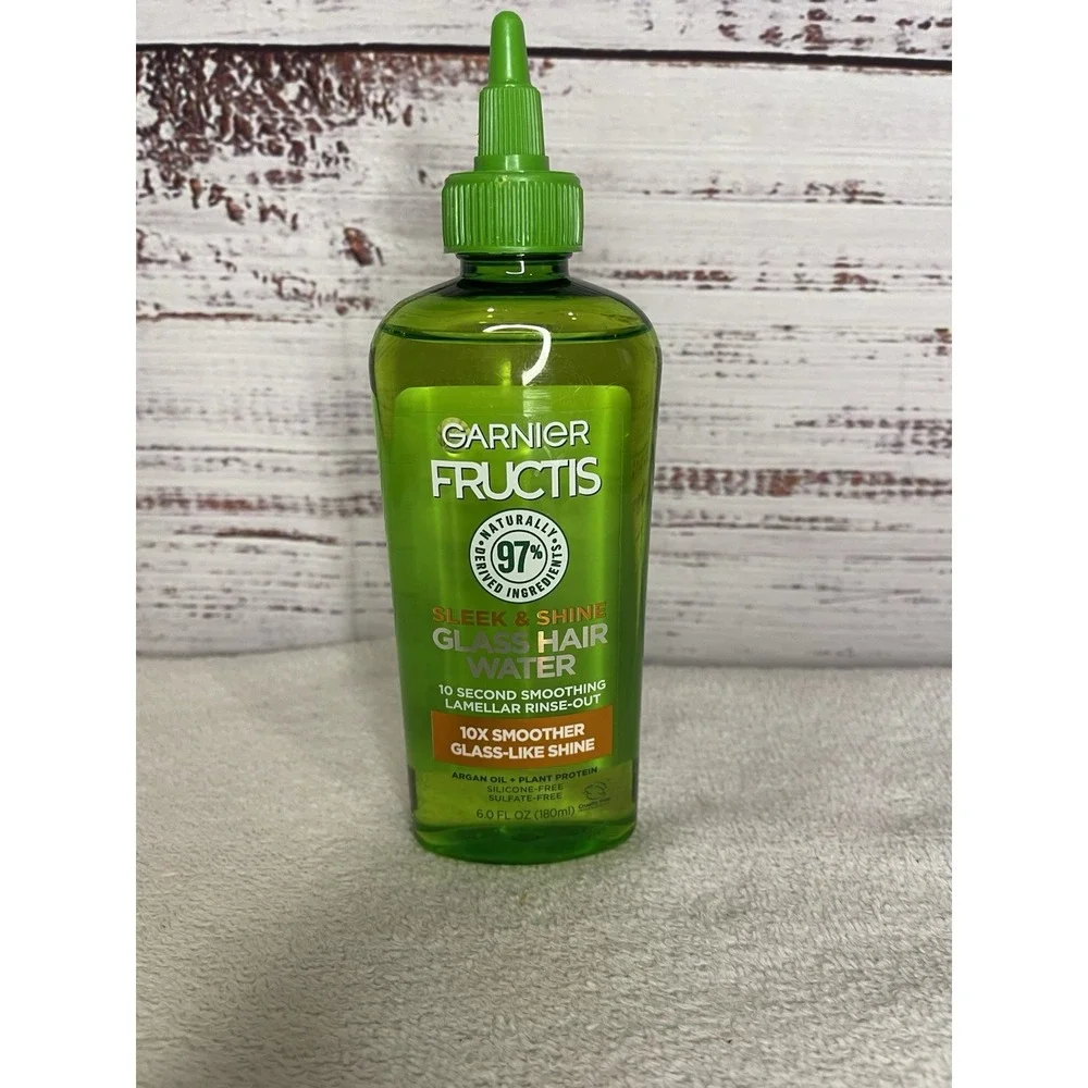 Garnier Fructis Sleek &‎ Shine Glass Hair Water Rinse Out 6 fl oz
